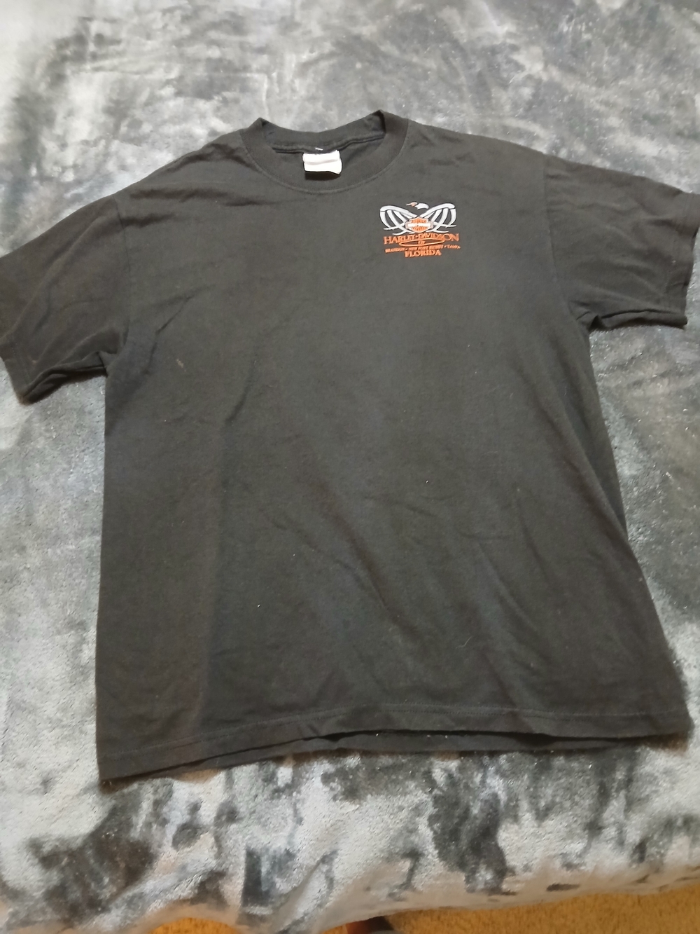 Harley-Davidson Black Short Sleeve Logo T-Shirt